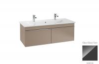 Тумба под раковину Villeroy & Boch Venticello 1153х502 мм A93801RA серое стекло