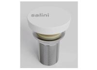 Донный клапан Salini D504 Сlick-Сlack S-Sense 16222WG белый глянец