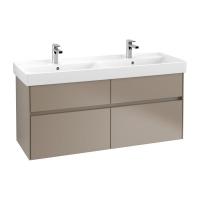 Тумба под раковину Villeroy & Boch Collaro 1254х444 мм C01300VG трюфель серый