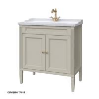 Тумба под раковину Caprigo Albion Concept 80 790х450 мм (2 двери) 34012 TP813 оливин