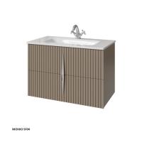 Тумба под раковину Caprigo Novara 85 818х452 мм (2 ящика) 35912 SF-04 мокко