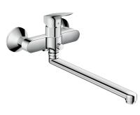 Смеситель для ванны Hansgrohe Logis длинный излив 71402000 хром