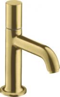 Кран холодной воды для раковины Axor Uno 70 ComfortZone 38130950 шлифованная медь