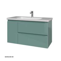 Тумба под раковину Caprigo Forte 100 976х446 мм (2 ящика, 1 дверь) 36115L MU-08 волна