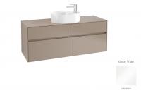 Тумба под раковину Villeroy & Boch Collaro 1400х500 мм C06100DH белый глянцевый