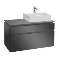 Тумба под раковину Villeroy & Boch Legato 1000х500 мм B60800FP серый глянцевый