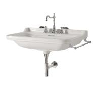 Раковина Kerasan Waldorf 600х550 мм 4140K1bi/cr*1 белый/хром