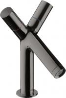 Смеситель для раковины Axor Starck 80 ComfortZone 10030330 хром чёрный полированный