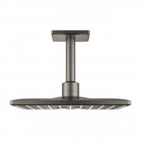 Верхний душ Grohe Rainshower SmartActive 310 Cube (потолочный кронштейн 142 мм, 2 режим струи) 26 481 AL0 тёмный графит матовый