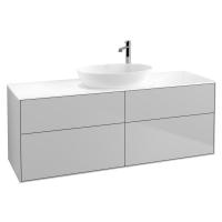 Тумба под раковину Villeroy & Boch Finion 1600х501 мм F97100GJ светло-серый