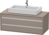 Тумба под раковину Duravit Ketho 1200х550 мм KT665604343 базальт матовый