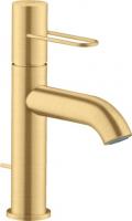Смеситель для раковины Axor Uno 100 ComfortZone 38023250 золото шлифованное
