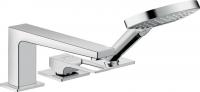 Смеситель для ванны Hansgrohe Metropol на 3 отверстия 74551000 хром