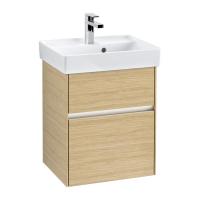 Тумба под раковину Villeroy & Boch Collaro 460х374 мм с подсветкой C006L0VJ северный дуб