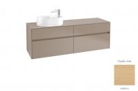 Тумба под раковину Villeroy & Boch Collaro 1600х500 мм C06600VJ северный дуб