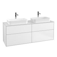Тумба под раковину Villeroy & Boch Finion 1600х501 мм F31100MT белый матовый