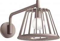 Верхний душ Axor LampShower/Nendo 275 1jet с держателем 26031820 шлифованный никель
