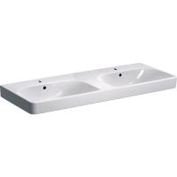 Раковина двойная Geberit Smyle Square 1200x480 мм 500.223.01.1 белый