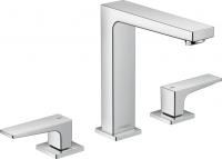Смеситель для раковины Hansgrohe Metropol 160 ComfortZone 3 отверстия, донный клапан 32515000