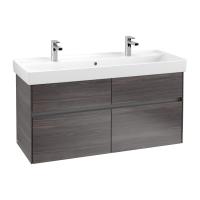 Тумба под раковину Villeroy & Boch Collaro 1154х444 мм C01200FQ дуб графитовый
