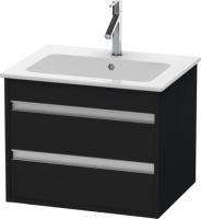 Тумба под раковину Duravit Ketho 600х475 мм KT642801616 чёрный дуб