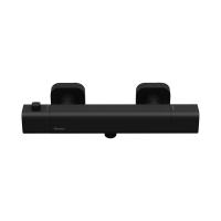 Термостат для душа Ravak 10° Free black F 033.20/150 X070154 чёрный