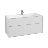 Тумба под раковину Villeroy & Boch Finion 1196х498 мм F05000GF белый глянцевый