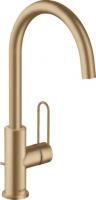 Смеситель для раковины Axor Uno 240 ComfortZone 38036140 бронза шлифованная