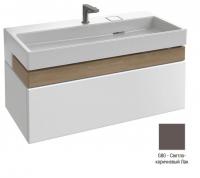 Тумба под раковину Jacob Delafon Terrace Premium 1000х480 мм EB1732RU-G80-G80 светло-коричневый глянцевый