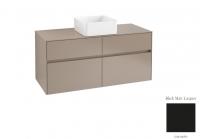 Тумба под раковину Villeroy & Boch Collaro 1200х500 мм C04100PD чёрный матовый