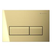 Клавиша смыва Aqueduto Retangulo Novo RET0250 шлифованное золото