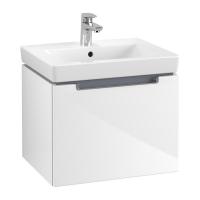 Тумба под раковину Villeroy & Boch Subway 2.0 537х423 мм A68610DH белый глянцевый