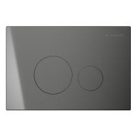 Клавиша смыва Aqueduto Circulo Novo CIR0245 оружейная сталь