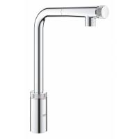 Смеситель для кухни Grohe Minta SmartControl с выдвижным изливом 31 613 000 хром