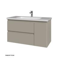Тумба под раковину Caprigo Forte 100 976х446 мм (2 ящика, 1 дверь) 36115R TP814 пикрит