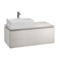 Тумба под раковину Villeroy & Boch Legato 1000х500 мм с подсветкой B605L0E8 белое дерево