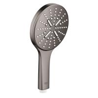 Ручной душ Grohe Rainshower SmartActive 130 (3 режима струи) 26 574 A00 тёмный графит
