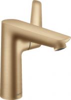 Смеситель для раковины Hansgrohe Talis E 150 ComfortZone донный клапан 71754140 бронза шлифованная