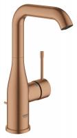 Смеситель для раковины Grohe Essence L-Size высокий поворотный излив, донный клапан 32 628 DL1 тёплый закат матовый