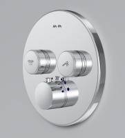 Термостат AM.PM Inspire V2.0 (внешняя часть для 2 потребителей) F50A85700 хром