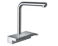 Смеситель для кухни Hansgrohe Aquno Select M81 ComfortZone 250 выдвижной излив 73836000 хром