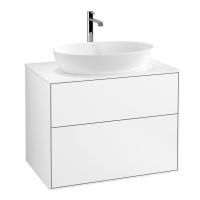 Тумба под раковину Villeroy & Boch Finion 800х501 мм F75100MT белый матовый