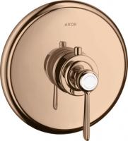 Термостат Axor Montreux HighFlow (внешняя часть) 16824300 полированное красное золото