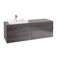 Тумба под раковину Villeroy & Boch Collaro 1600х500 мм C02200FQ дуб графитовый