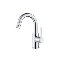 Смеситель для раковины Aquatek Европа поворотный излив AQ1307CR