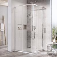 Душевой угол Ravak Blix Slim BLSRV2-90 90х90 X1LM70C00Z1 блестящий/прозрачный