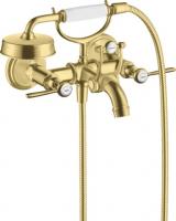 Смеситель для ванны Axor Montreux 16551950 шлифованная медь