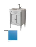 Тумба под раковину Caprigo Albion Promo 60 586х450 мм (2 двери) 33310 В036 голубой