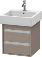 Тумба под раковину Duravit Ketho 450х440 мм KT663504343 базальт матовый