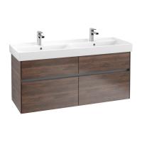 Тумба под раковину Villeroy & Boch Collaro 1254х444 мм C01300VH аризонский дуб